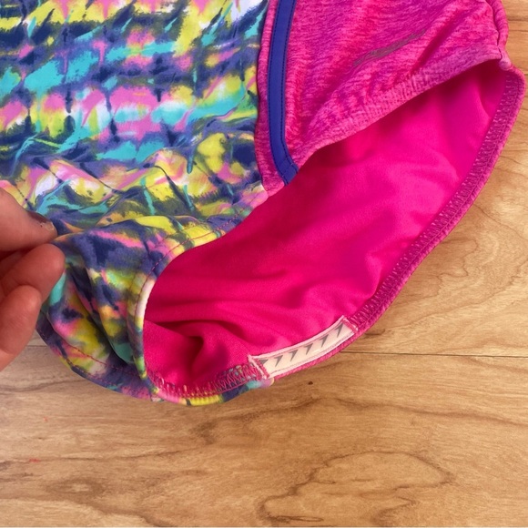 Speedo One Piece Girls size 16 Hot Pink Swimsuit NWT - Picture 3 of 5